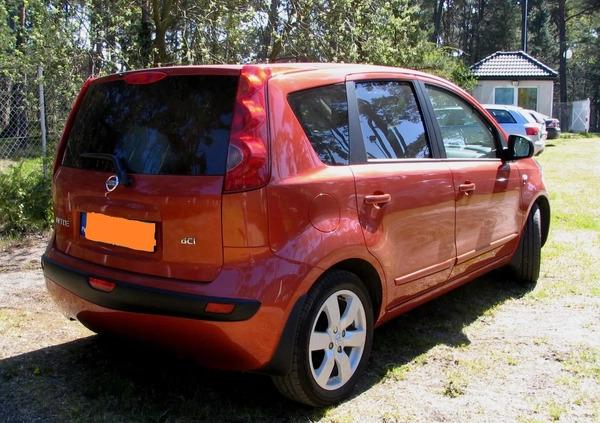 Nissan Note cena 12500 przebieg: 212000, rok produkcji 2006 z Warszawa małe 436